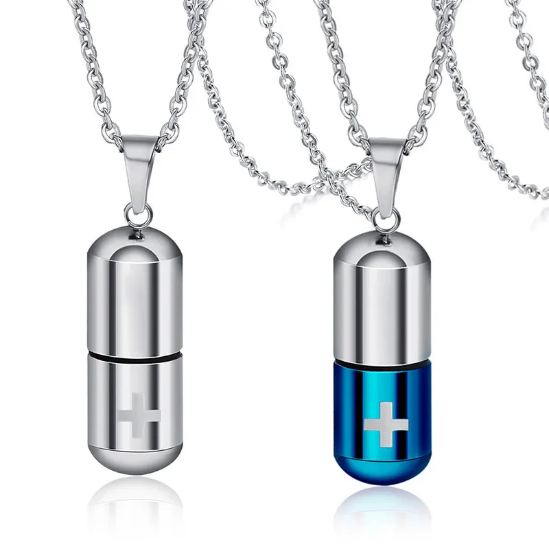 Hollow Pill Urn Necklace - Image 12