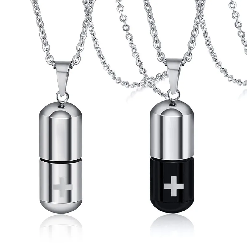 Hollow Pill Urn Necklace - Image 13