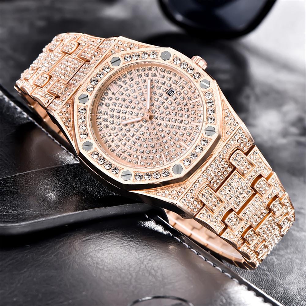 Iced Bust Down Cali Watch - Image 6