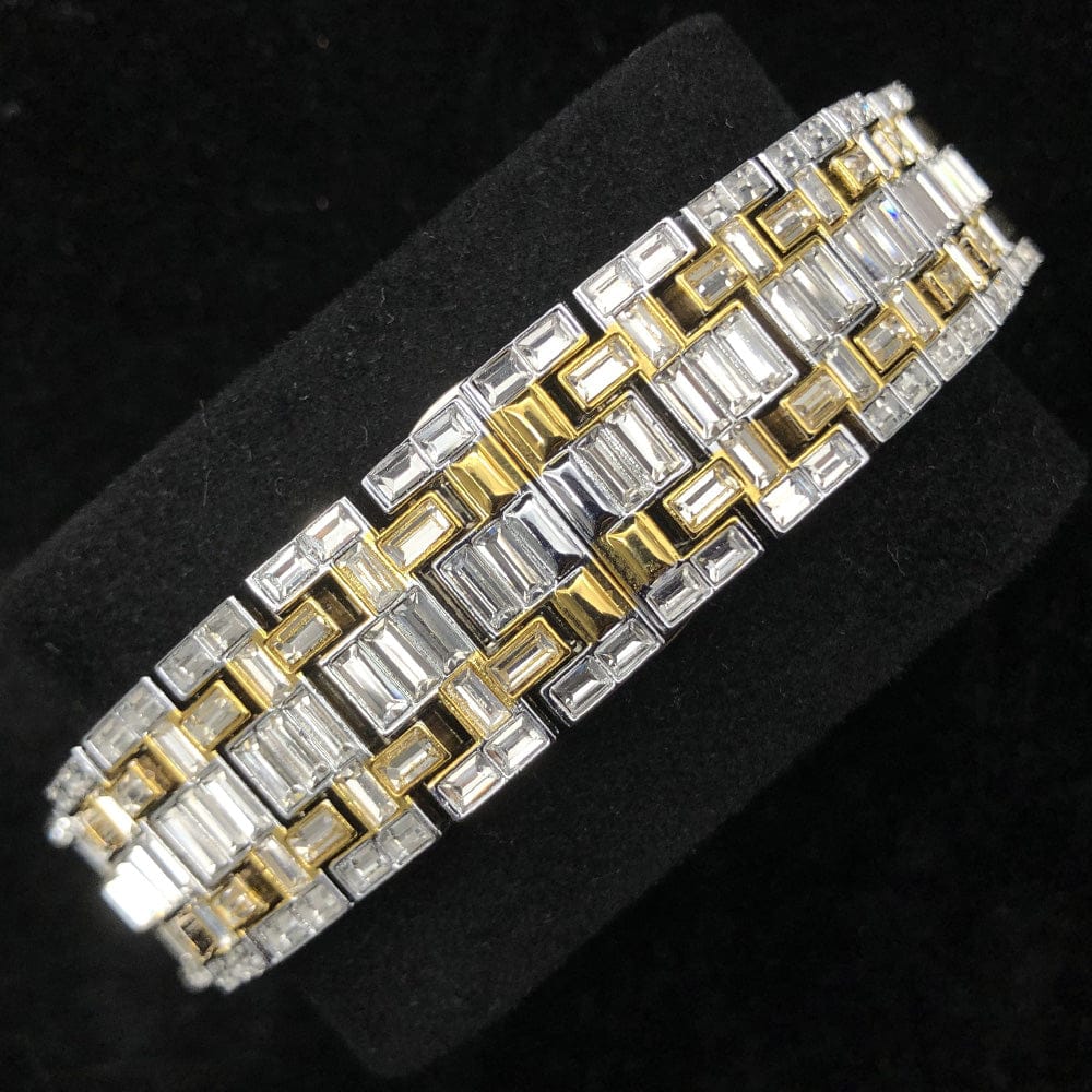 Iced Men's Mechanical Baguette Watch - Image 13