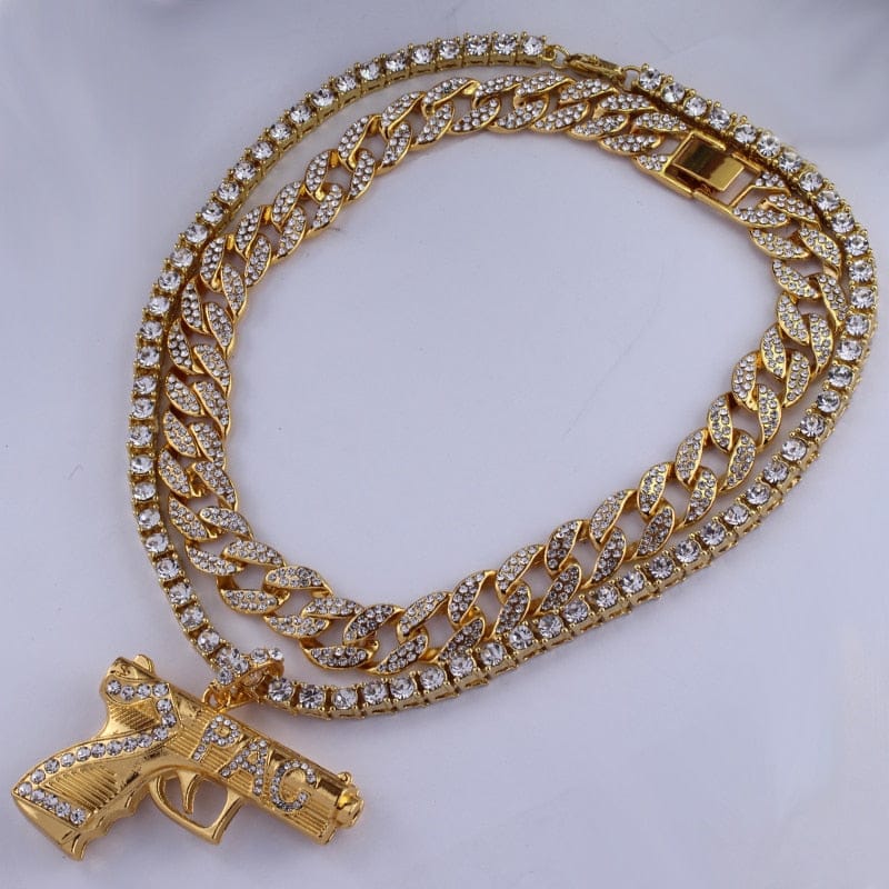 Iced Out 2Pac Cuban + Tennis Chain Bundle - Image 4