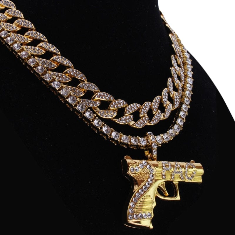 Iced Out 2Pac Cuban + Tennis Chain Bundle - Image 5