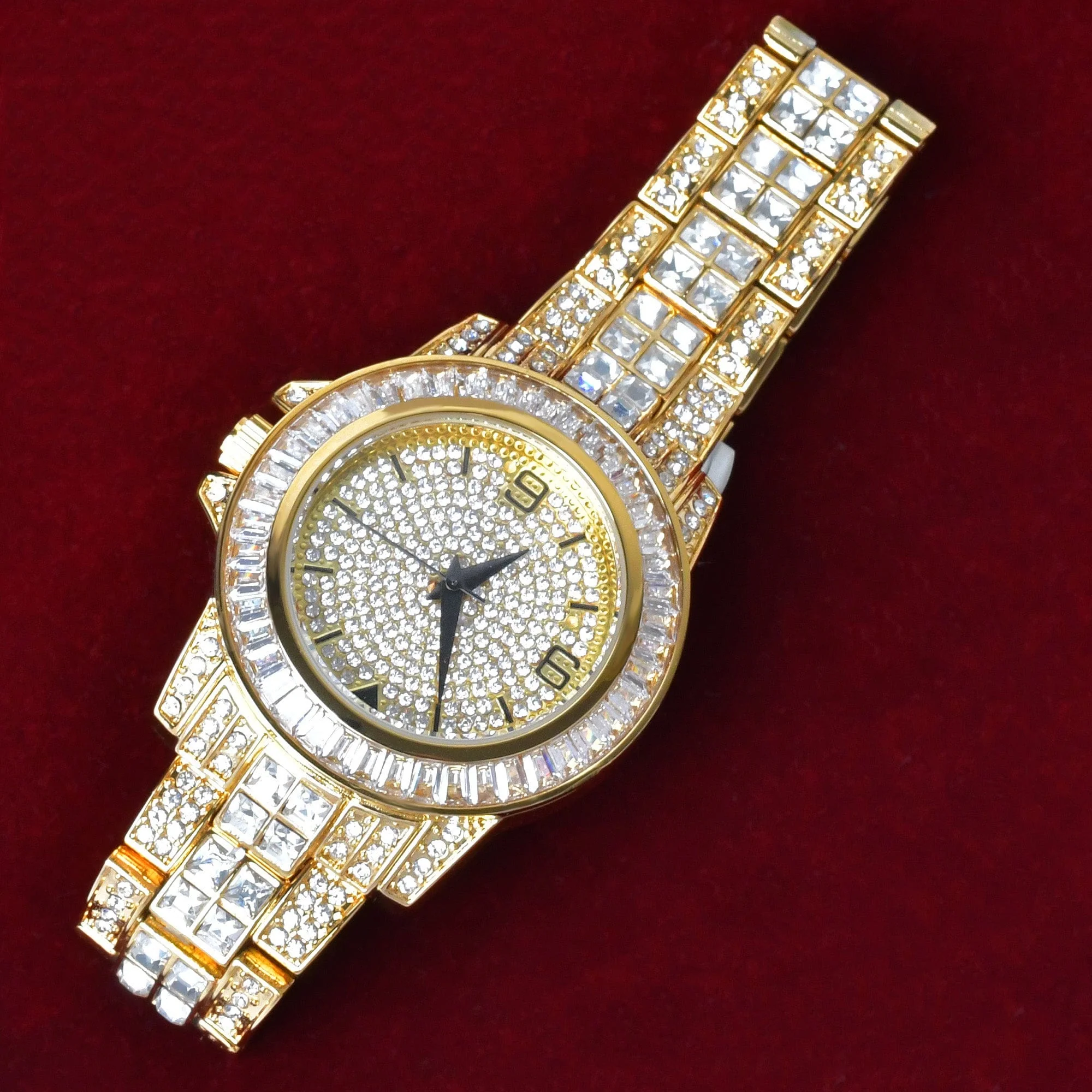 Iced Out Blizzard Baguette Watch - Image 2
