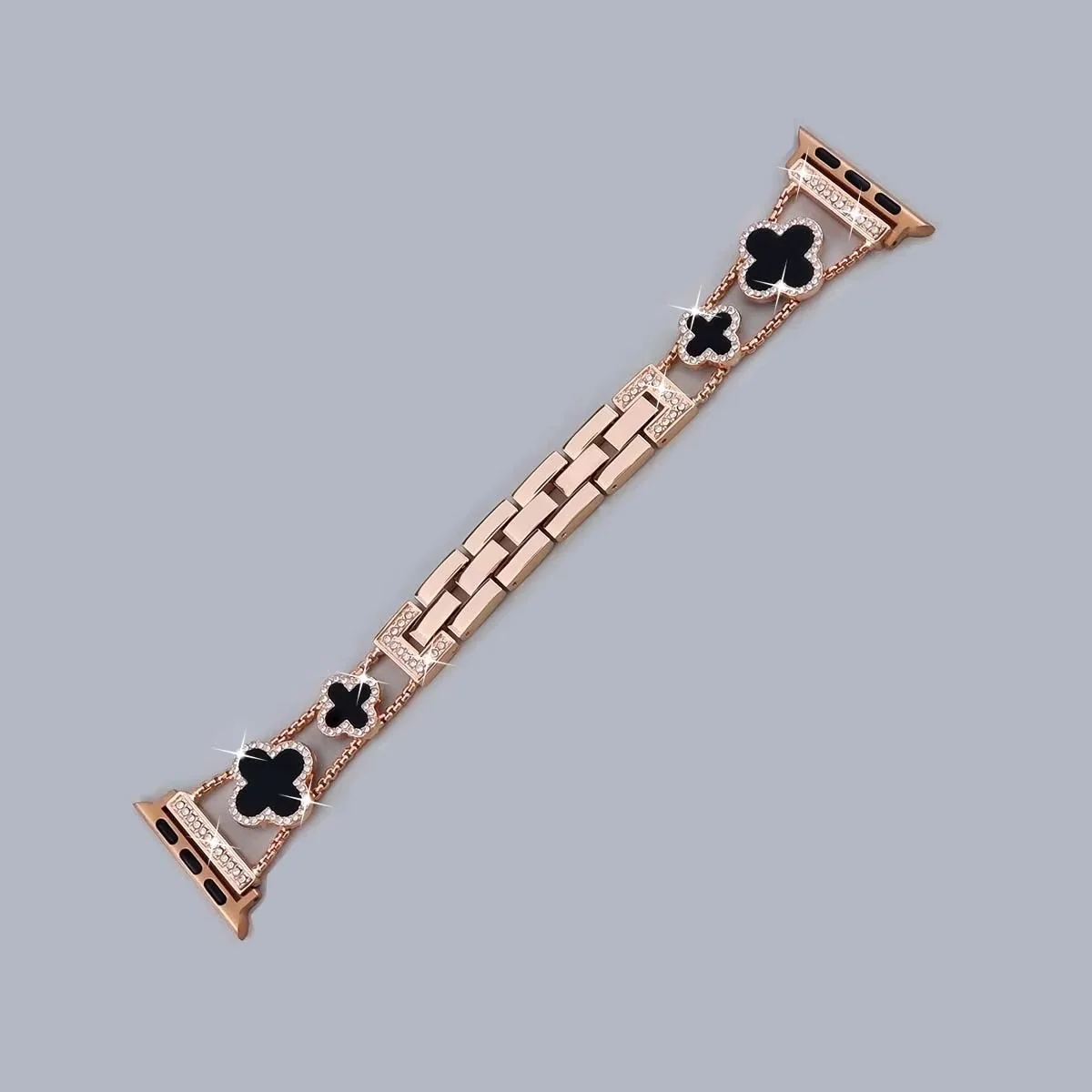 Iced Out Clover Apple Watch Band - Image 17
