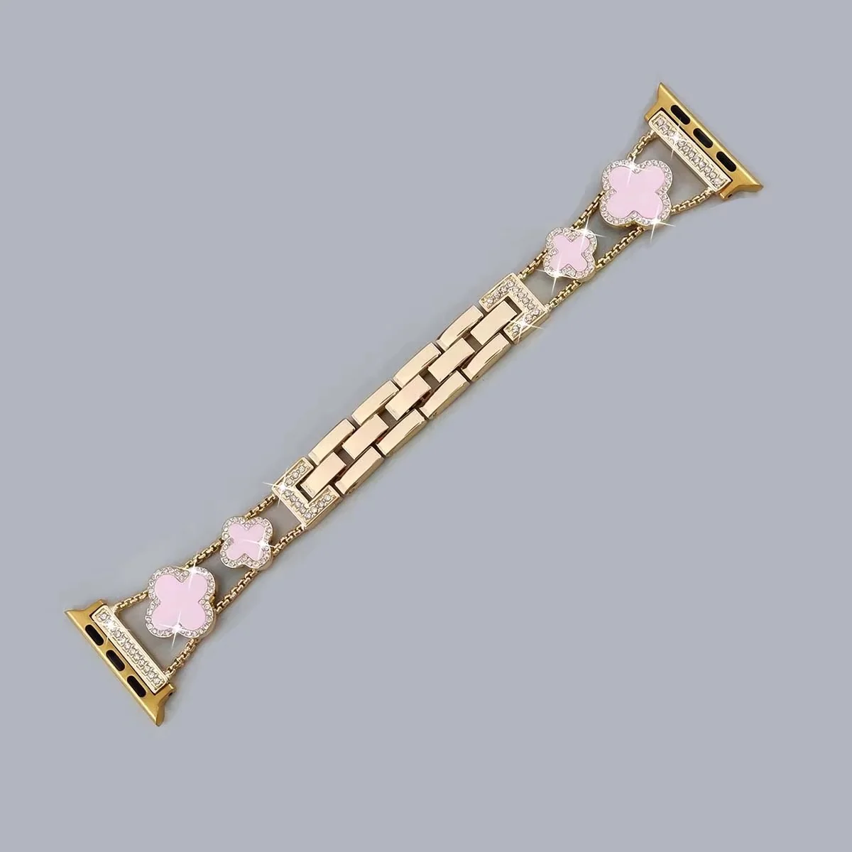 Iced Out Clover Apple Watch Band - Image 19