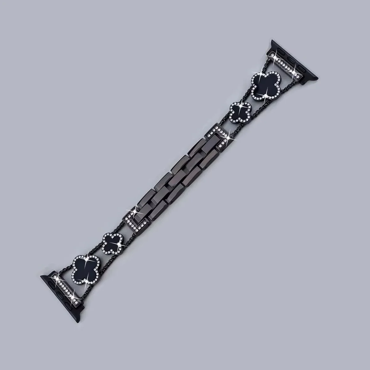 Iced Out Clover Apple Watch Band - Image 23