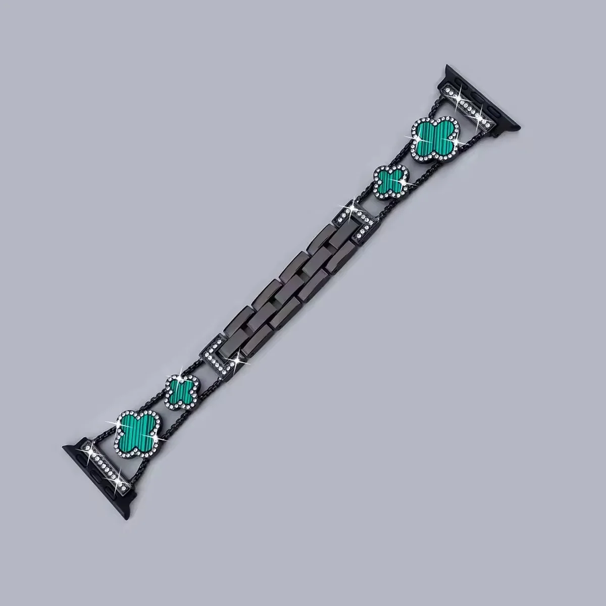 Iced Out Clover Apple Watch Band - Image 27