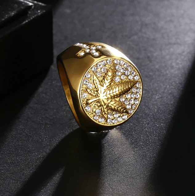 Iced Out Gold MJ Ring - Image 5