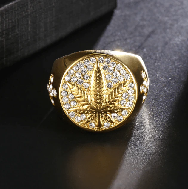 Iced Out Gold MJ Ring - Image 7