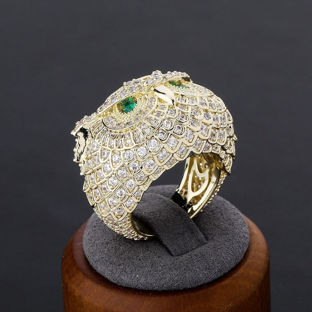 Iced Out Boss Owl Ring - Image 12