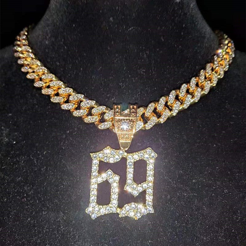 Iced Tekashi 6ix9ine Inspired Pendant Chain - Image 2