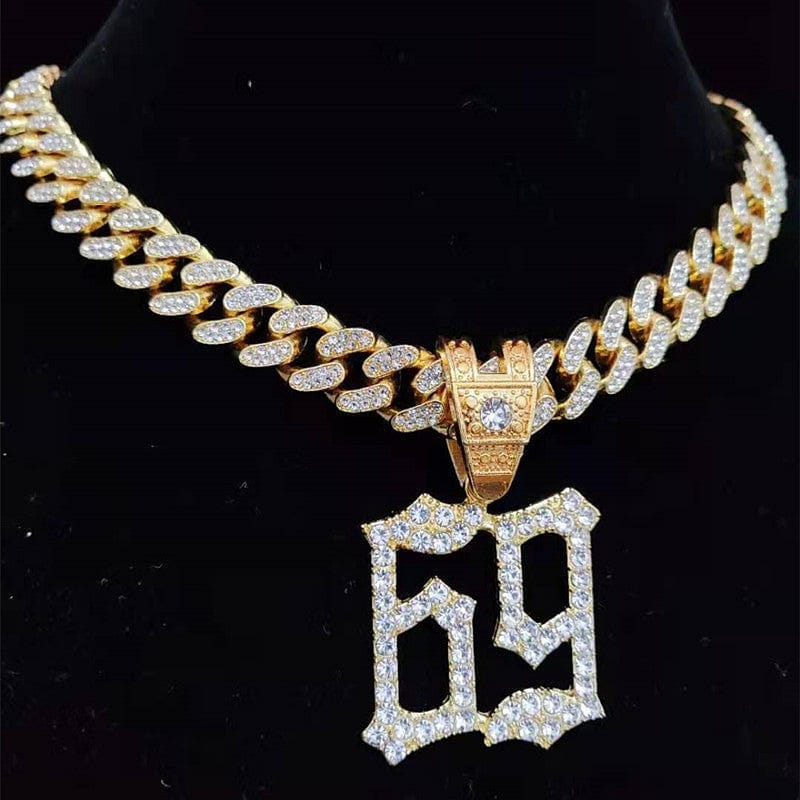 Iced Tekashi 6ix9ine Inspired Pendant Chain - Image 4