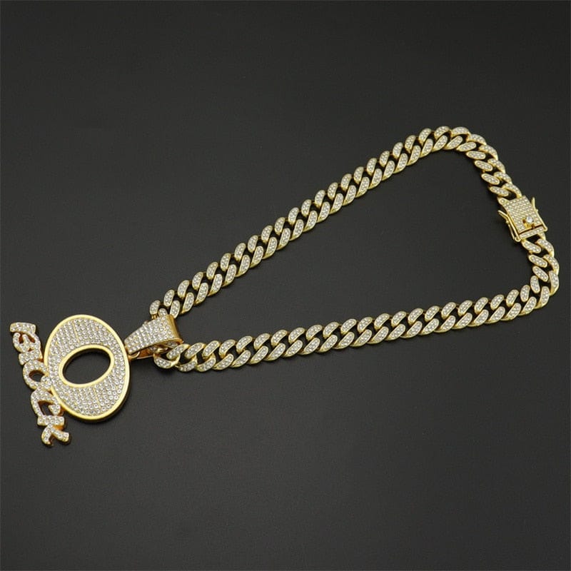 Icy Rapper O BLOCK Cuban Pendant Chain - Image 12