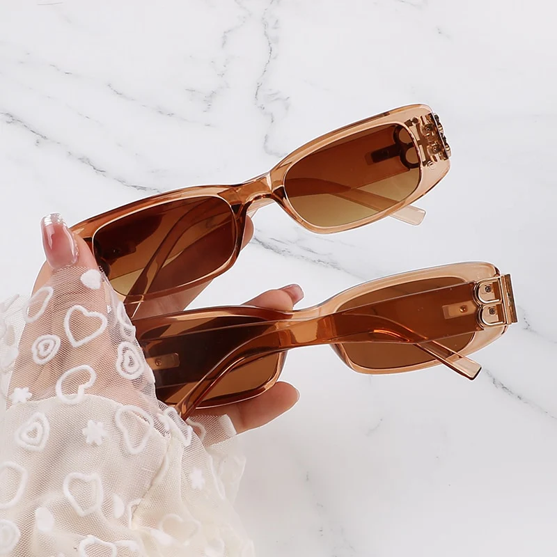 VVS Jewelry Rectangular Dynasty Sunglasses - Image 13