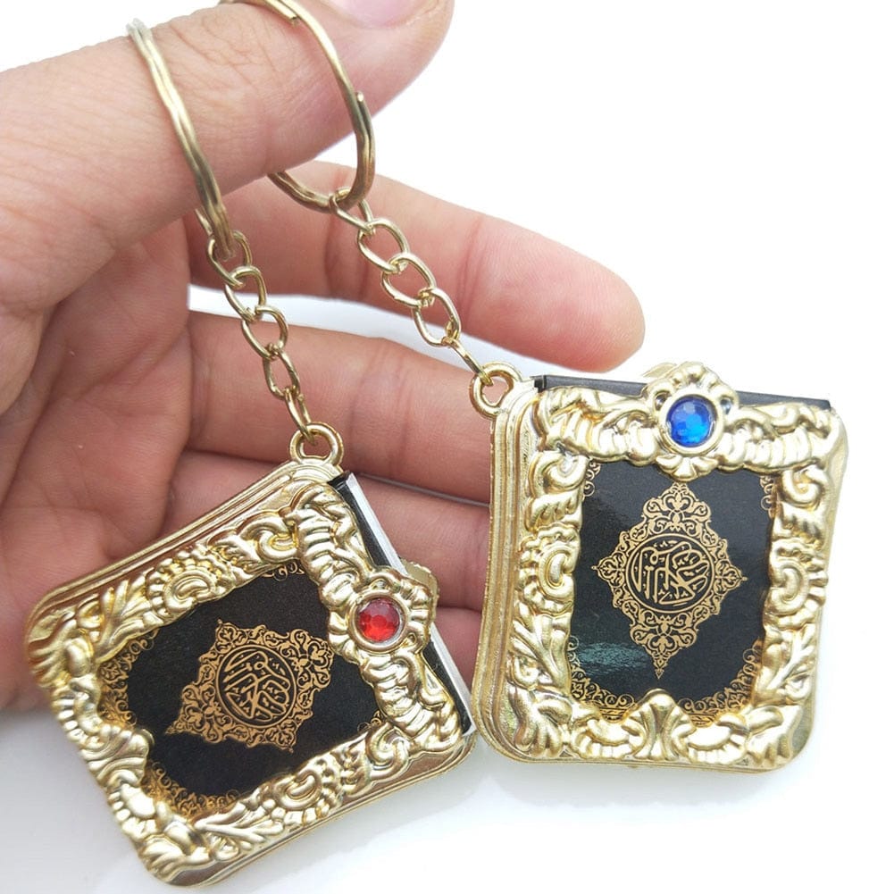 Islamic Mini Quran Pendant Keychain - Image 4