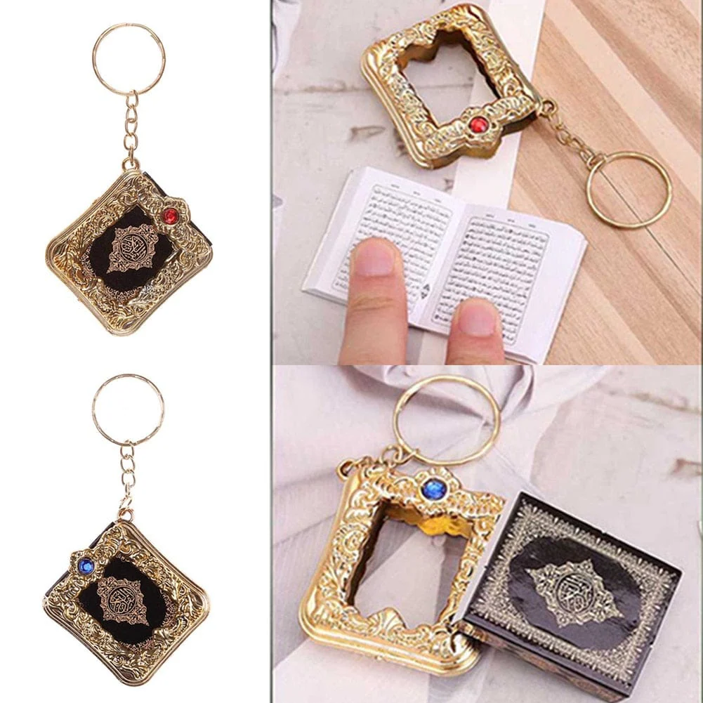 Islamic Mini Quran Pendant Keychain - Image 5