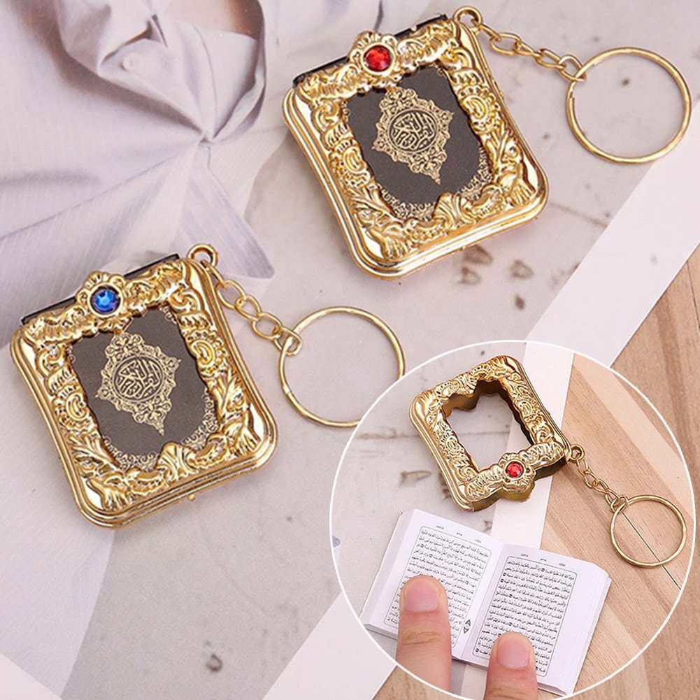 Islamic Mini Quran Pendant Keychain - Image 8