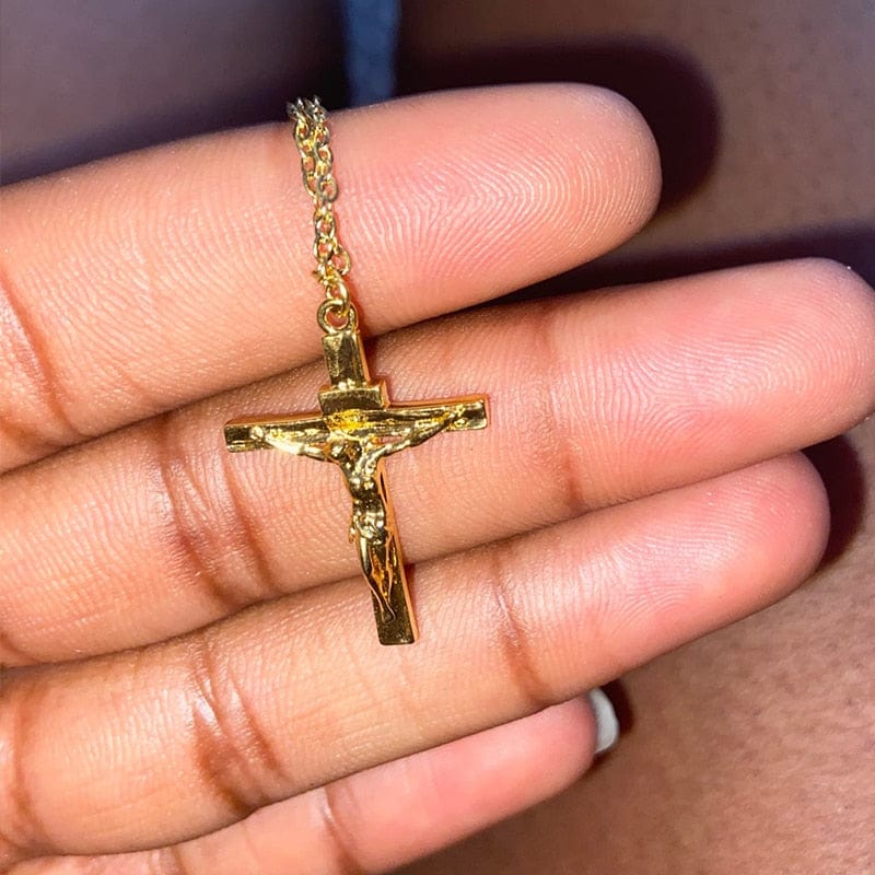 Jesus Cross Pendant Necklace - Image 6