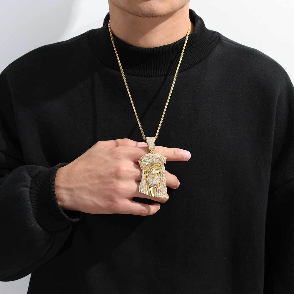 Jesus Piece Necklace - Image 4