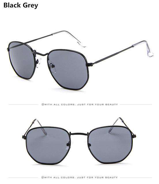 Jumpan Metal Square Frame Sunglasses - Image 10
