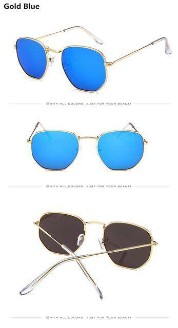 Jumpan Metal Square Frame Sunglasses - Image 11