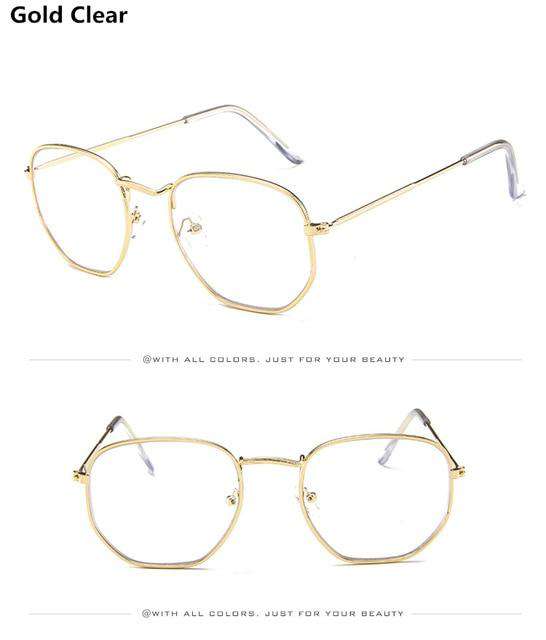 Jumpan Metal Square Frame Sunglasses - Image 12