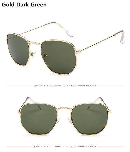Jumpan Metal Square Frame Sunglasses - Image 15