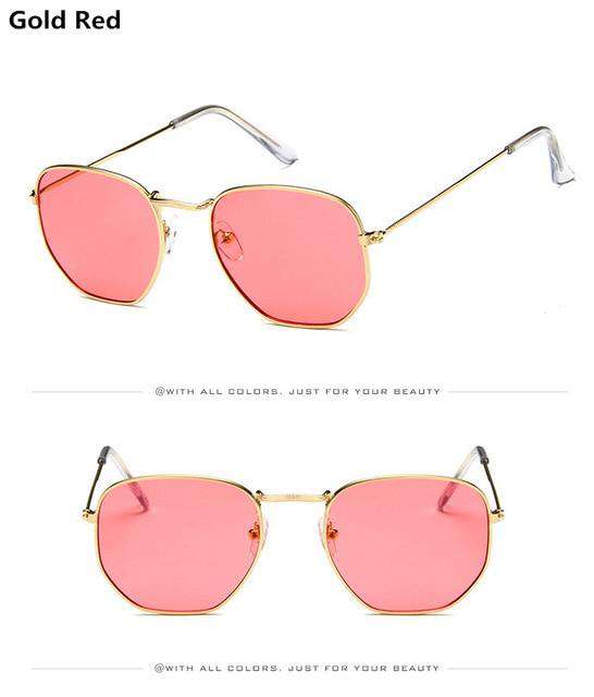 Jumpan Metal Square Frame Sunglasses - Image 16