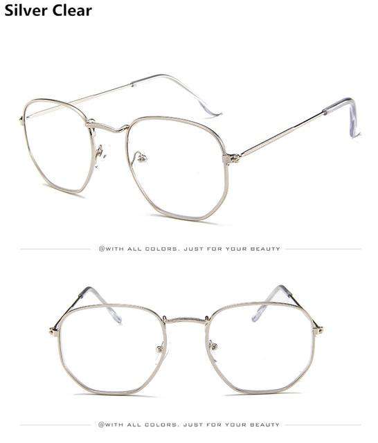 Jumpan Metal Square Frame Sunglasses - Image 3