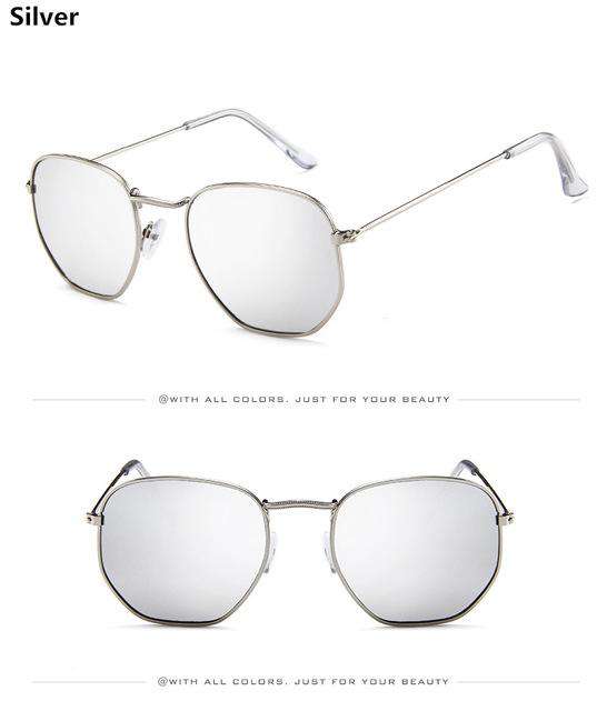 Jumpan Metal Square Frame Sunglasses - Image 5