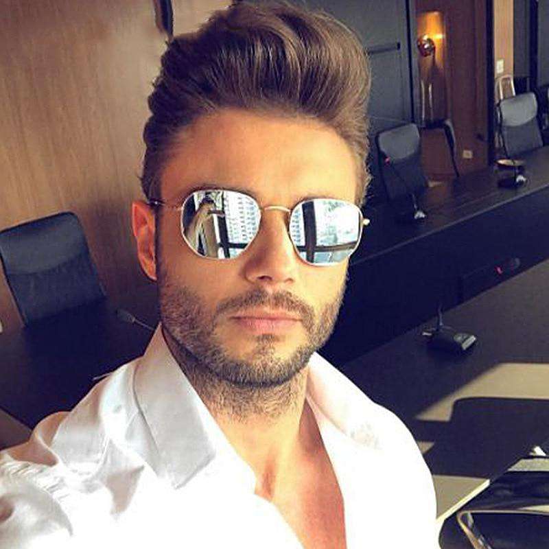 Jumpan Metal Square Frame Sunglasses - Image 8