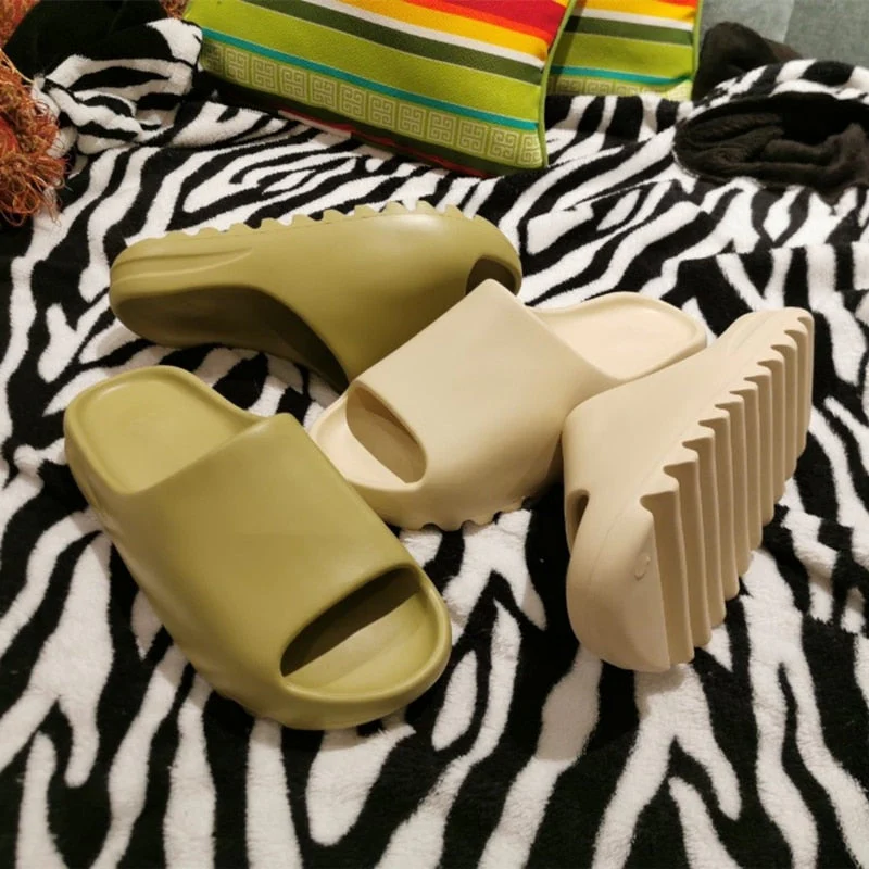 Kids YZY Slides – Toddler & Youth Sizes 5C–7Y | Comfy EVA Slip-On Sandals for Boys & Girls - Image 10