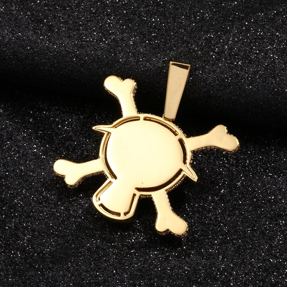 King Crossbone Pirate Skull  Pendant - Image 10
