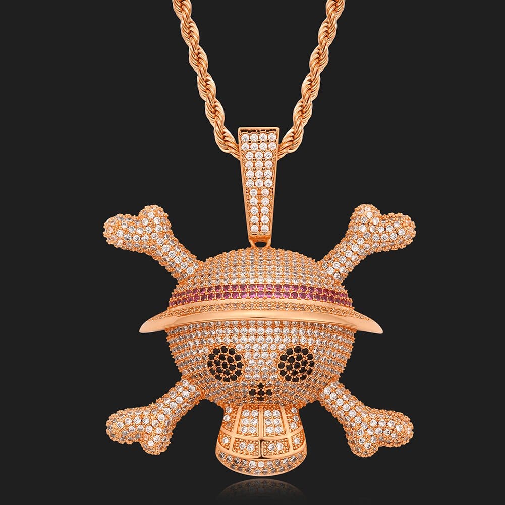 King Crossbone Pirate Skull  Pendant - Image 17