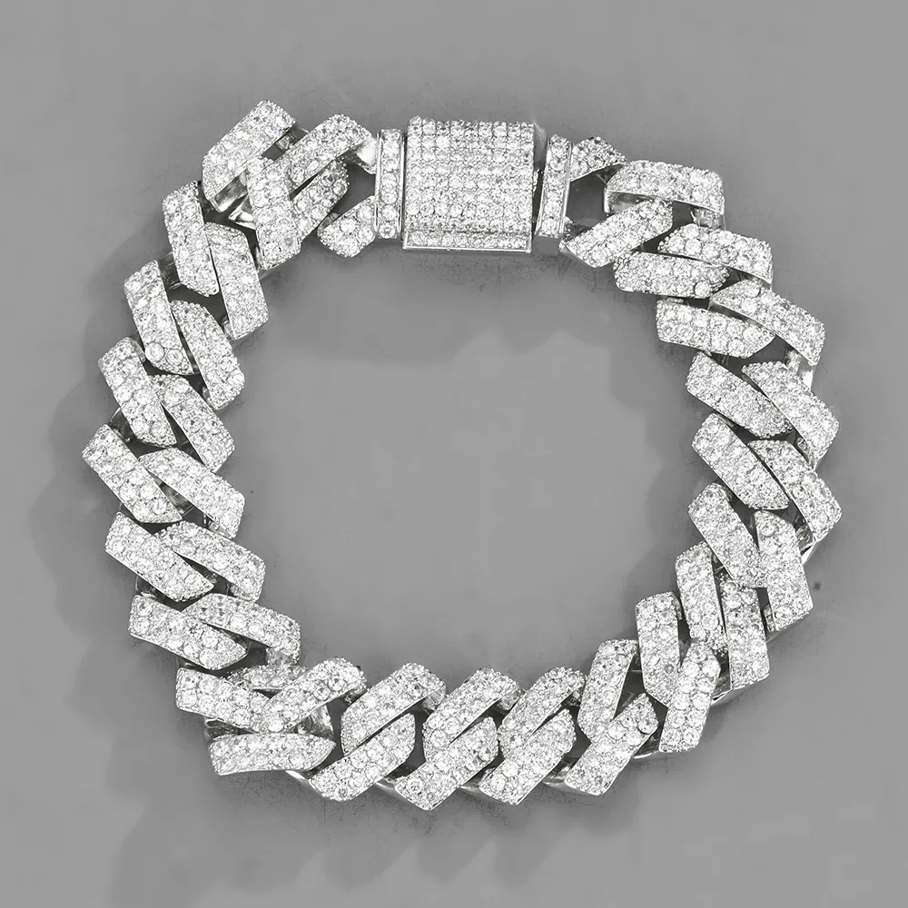 "King Frost" Iced Out Men’s Gold Watch and Miami Cuban Bracelet Luxury Bundle - Image 5