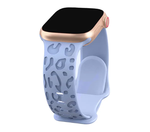 Leopard Pattern Silicone Band for Apple Watch - Image 9