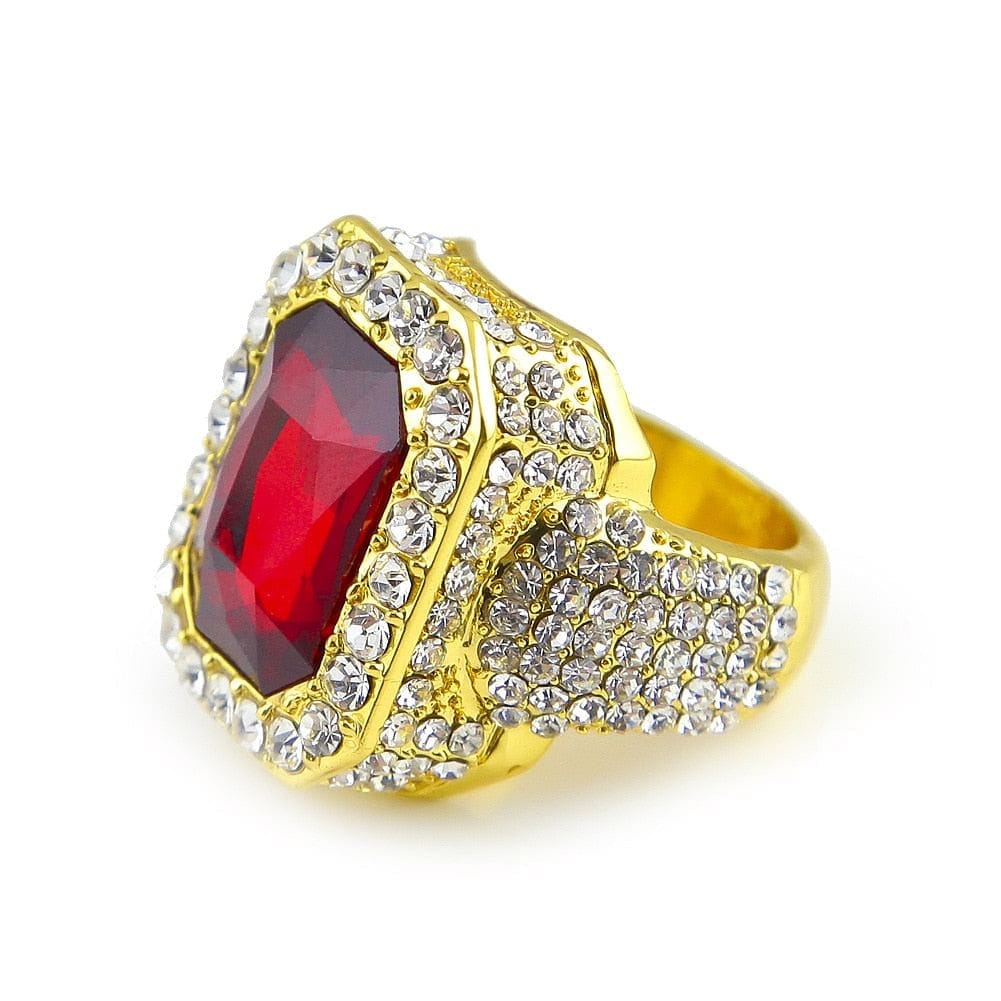 Rock on Ruby Necklace + Watch + Bracelet + Ring + Earrings Set - Image 4