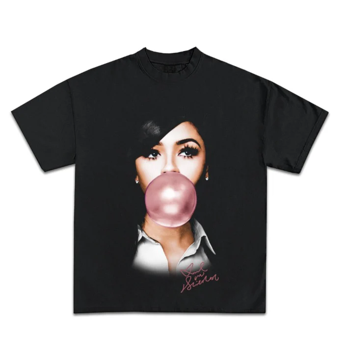 Mariah The Scientist Bubble Gum Retro Graphic Shirt - Image 3