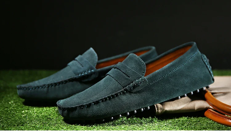 Mason Genuine Leather Casual Driving Loafers - Image 6