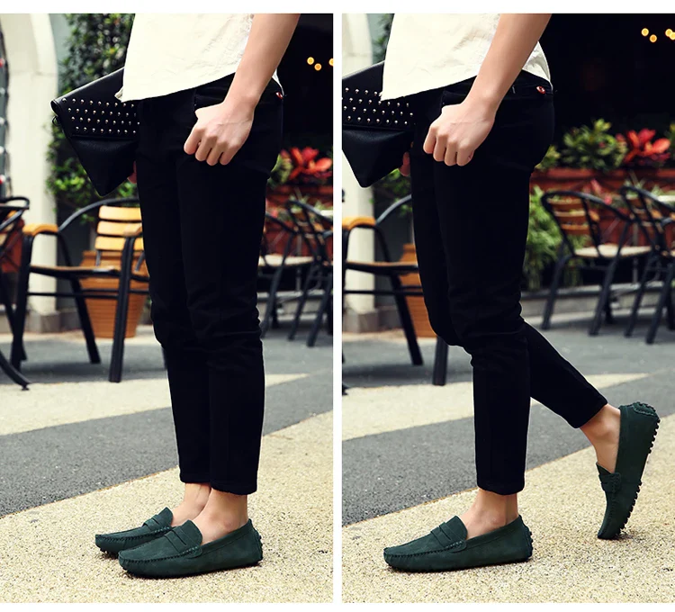 Mason Genuine Leather Casual Driving Loafers - Image 7