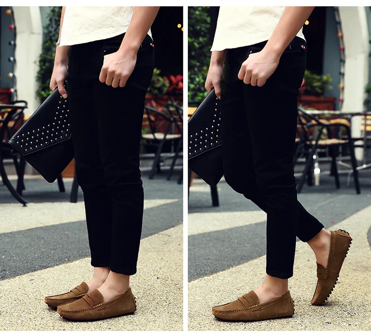 Mason Genuine Leather Casual Driving Loafers - Image 9