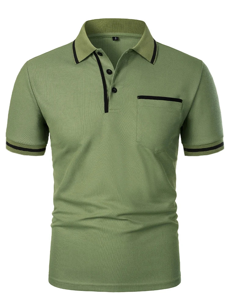 🔥 Men's Haute Classe Polo Tee – Premium Comfort & Style for Every Occasion - Image 34