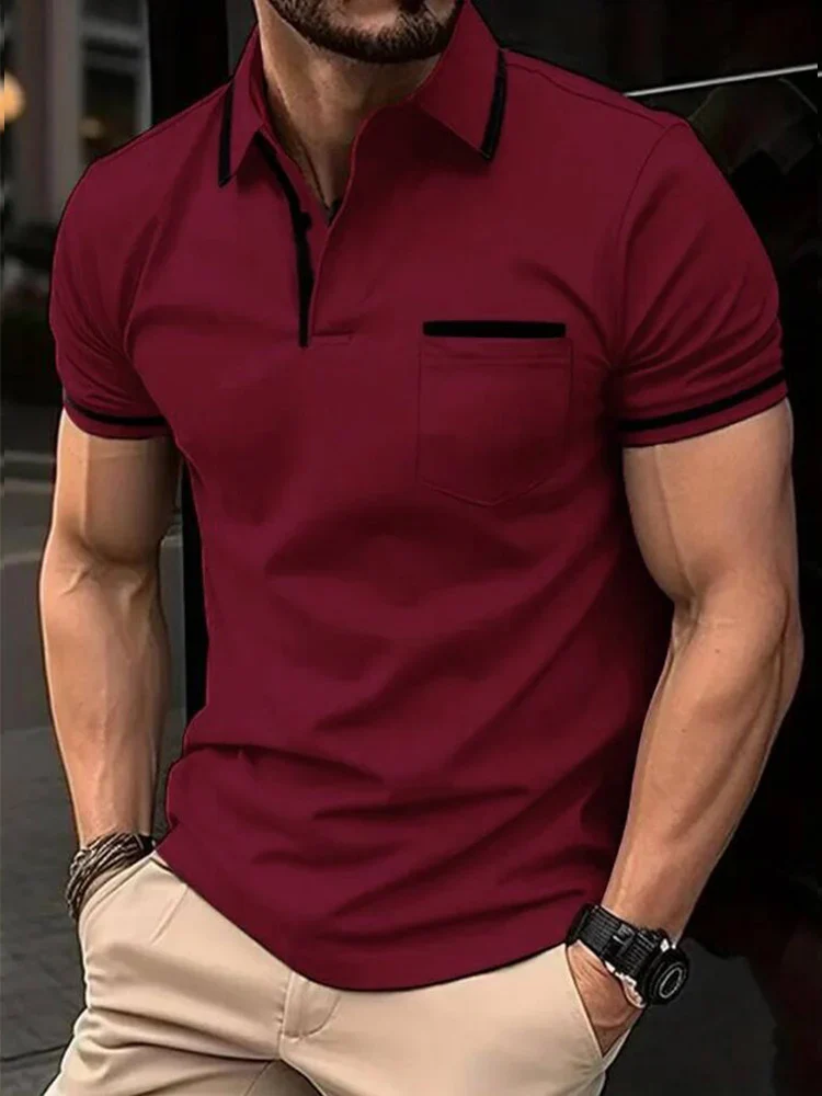 🔥 Men's Haute Classe Polo Tee – Premium Comfort & Style for Every Occasion - Image 48
