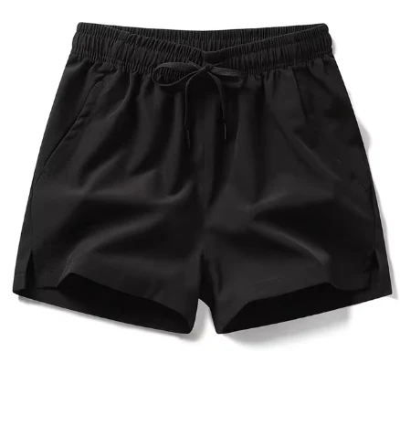 Men's Summer Sports Sweatpants Casual Lightweight Shorts with Pockets – Solid Color Jogging & Beachwear - Image 2