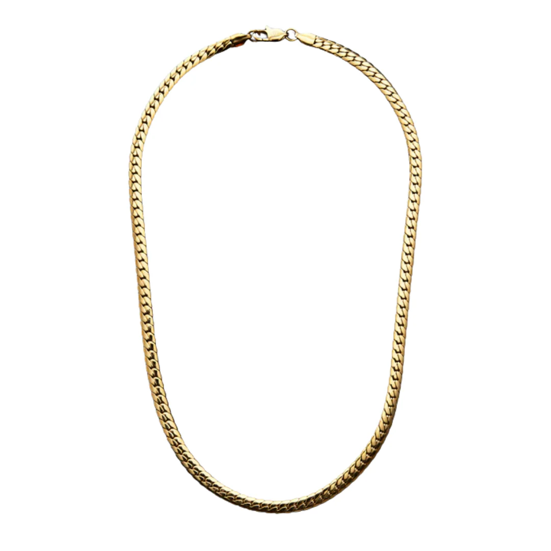 Gold 5mm Miami Cuban Link Chain - Image 5