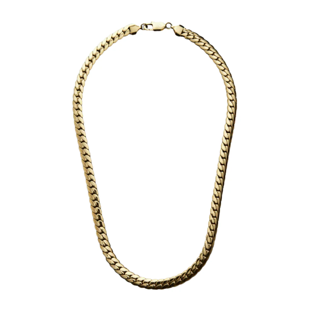 Miami Cuban Link Chain (Gold) - 8mm - Image 7
