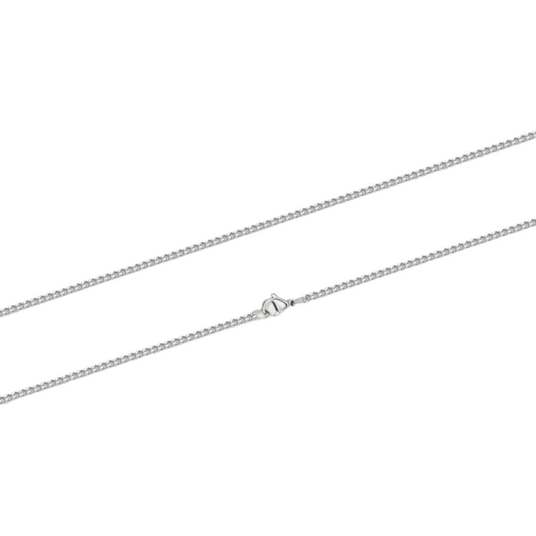 Micro Cuban Link Chain (Silver) - Image 3