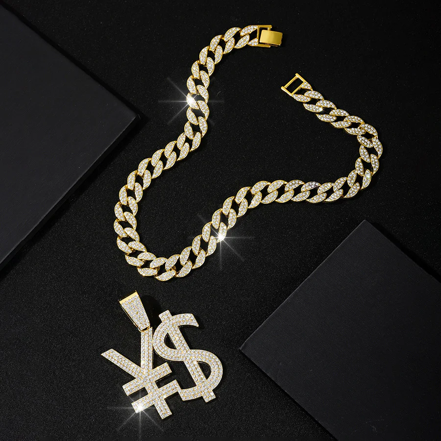 Money Symbol Pendant + Cuban Chain - Image 5