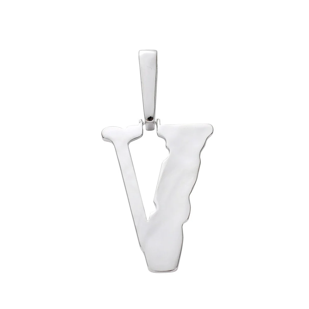 Nano Lil Uzi Vlone V Pendant Rapper Chain - Image 4