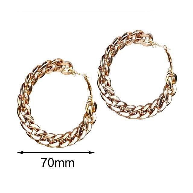 Vintage Cuban Hoop Earrings - Image 14